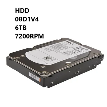 NAUJAS HDD 08D1V4 6TB 7200RPM SAS-12Gbps Hot-Plug 3.5 colių NearLine Kietajame Diske De+ll Server PowerEdge & Storage PowerVault Masyvas