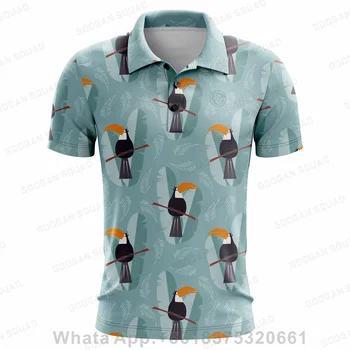 Vyrų Golfo Marškinėliai Vasaros Quick Dry T-Shirt Sporto Džersio Golfo Drabužiai trumpomis Rankovėmis Viršūnes Kvėpuojantis Polo Marškinėliai Vyrams Golfo Drabužiai