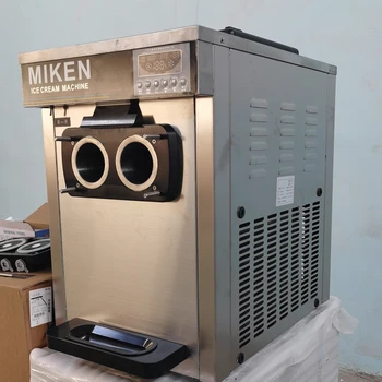 Virtuvės Maži Minkšti Išmaišykite Ledų Mašina, Italijos, Rusijos Pilka Sušaldytos Jogurtas Mašina