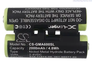 CS Pakeitimo 2000mAh Baterija Garmin Astro 320 rankinis,GPSMAP 63SC, 63csx, 639, 669,66 S,PSMAP 64,64 X,64ST su Dovanomis